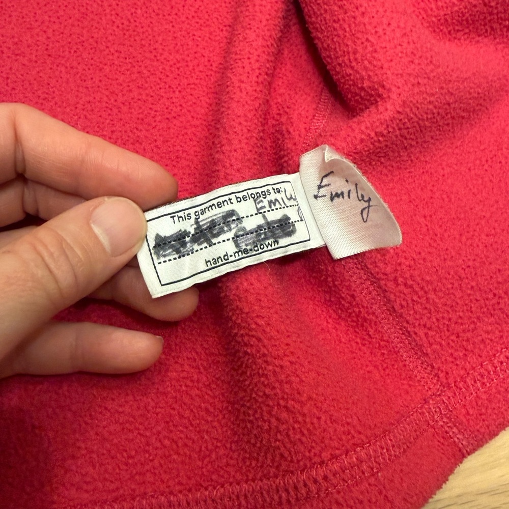 Patagonia Pink Fleece Hooded Jacket 2T - Picture 6 of 8